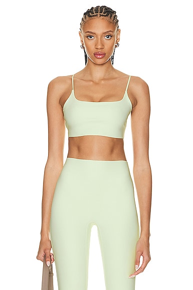 Le Ore Bonded Low Impact Bra In Lime