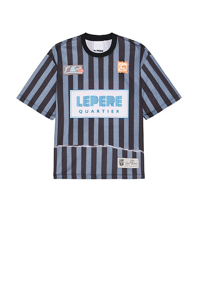 Le Père LPFC Mesh Tee in Black