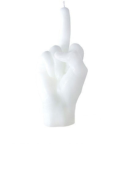 Shop 54 Celsius Candlehand F*ck You Candle In White