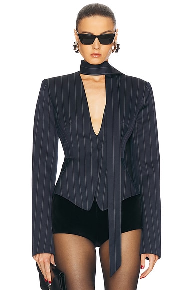 Fitted Tailored Blazer