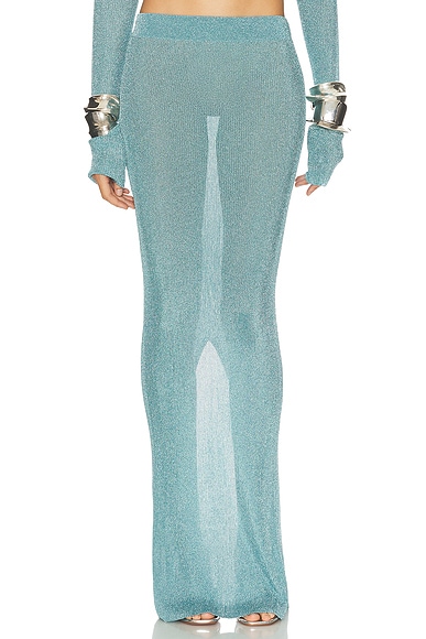 Knit Column Skirt