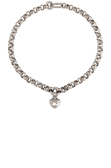 LAURA LOMBARDI Amorina Pendant Necklace in Silver
