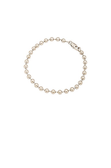 Silver Ball Chain Bracelet