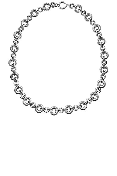 LAURA LOMBARDI Isola Necklace in Silver