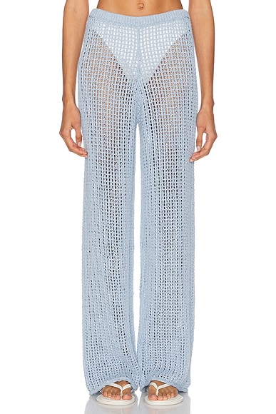 Mia Windowpane Knit Pant