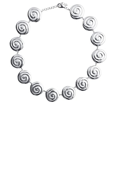 Louis Abel Uzu Eternity Necklace in Silver