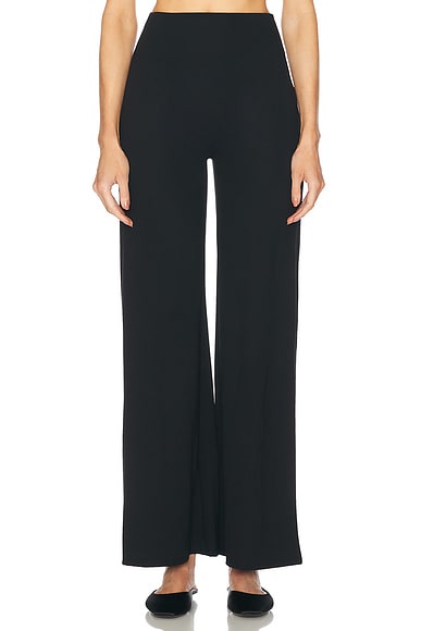 LESET Rio II Wide Leg Pant in Black