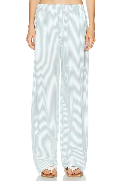 Yoshi Stripe Wide Leg Pant