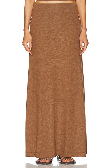 スカート SAINT LAURENT Copper Silk Skirt 0400018481122?wid=900