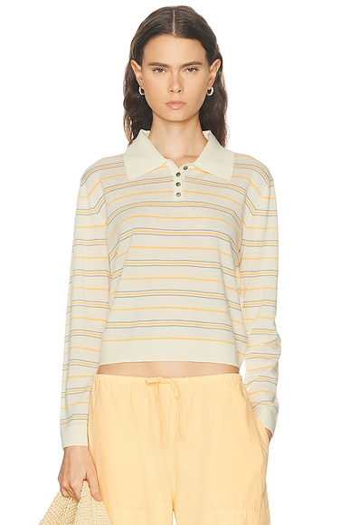 James Stripe Polo Top