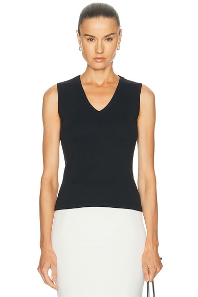 Nando Sleeveless V-Neck Tank Top