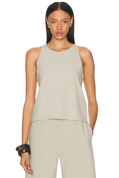 Ari High Neck Tank Top