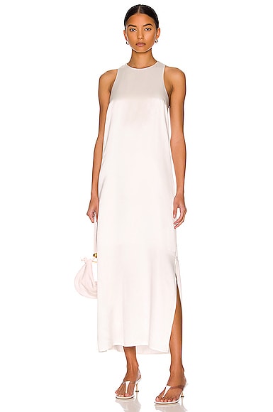 Loulou Studio Sula Dress in Ivory