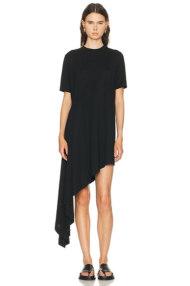 Igari Asymmetric Pleated Dress