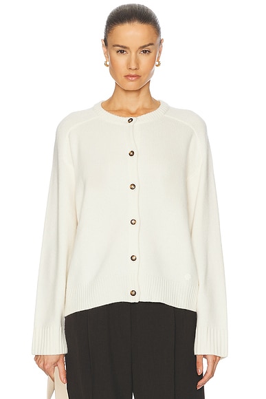 Aidar Cardigan in Ivory