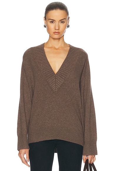 Loulou Studio Sage Sweater in Wood