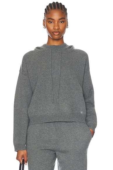 Loulou Studio Sarla Hoodie in Slate Grey