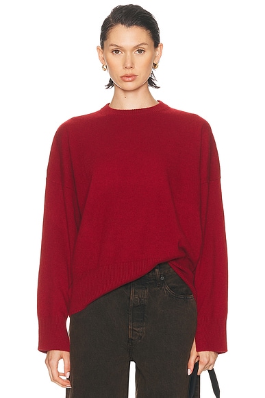 Loulou de Saison Anaa Sweater in Burgundy