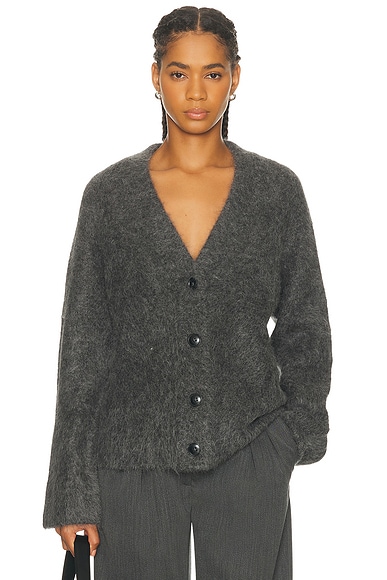 Loulou de Saison Lynn Sweater in Anthracite Melange