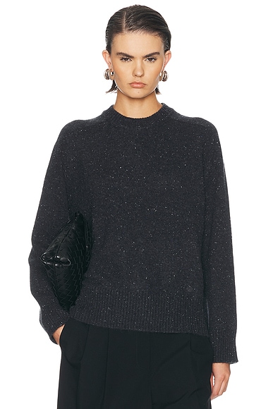 Baltra Saddle Sleeve Crewneck Sweater