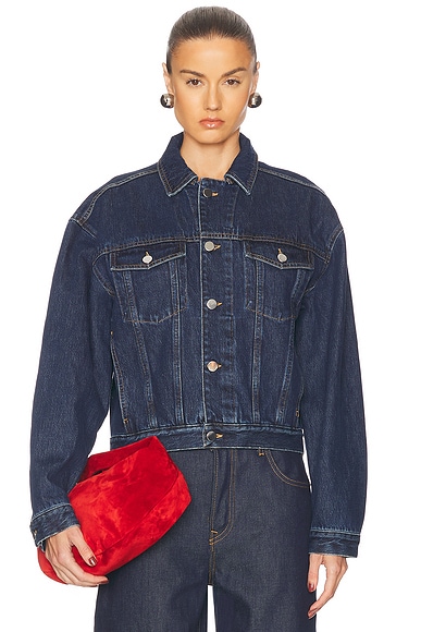 Fear of God Eternal Denim Jacket in 5 Year Indigo | FWRD