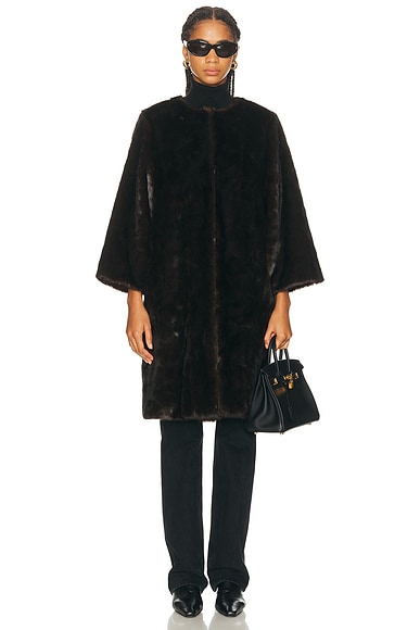 Faux Moore Coat