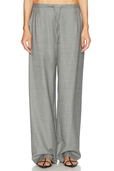 Loulou de Saison Cove Pant in Anthracite