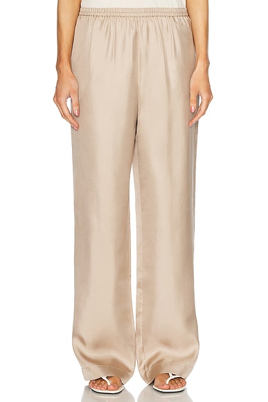 Loulou de Saison Alera Pant in Moonstone Ivory