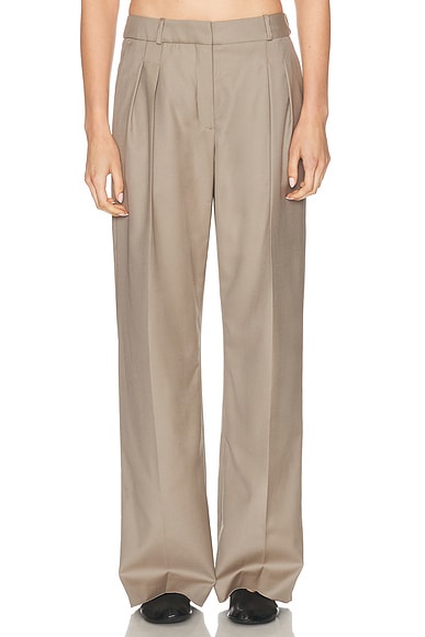 Loulou de Saison Sbiru Trouser in Taupe