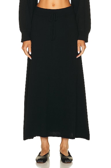 Atico Cashmere Maxi Skirt