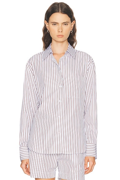 Maud Oversized Button Down Top
