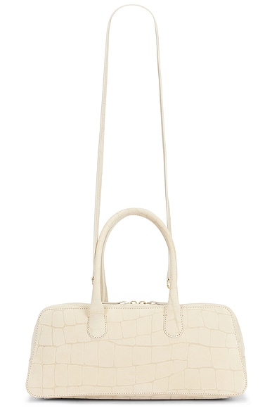 Loulou de Saison Mawi Top Handle Bag in Beige