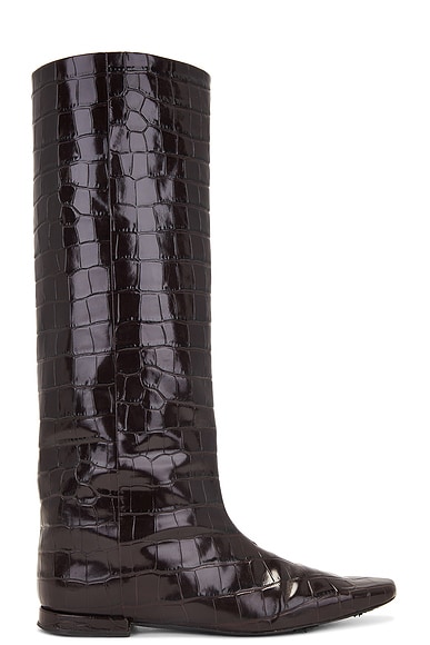 Loulou de Saison Ellie Boots in Choco