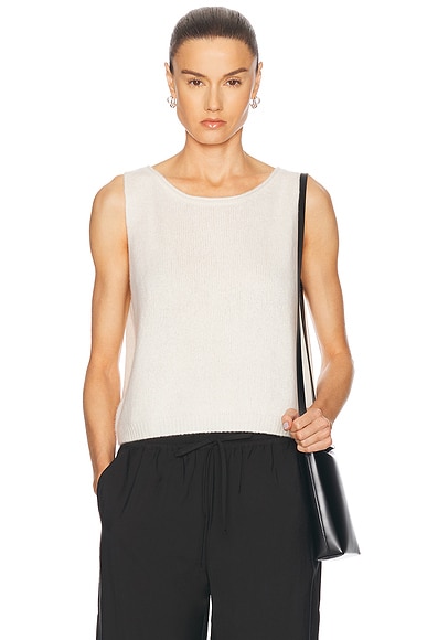 Lisa Yang Devine Vest in Cream