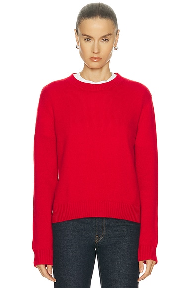 Lisa Yang Mable Sweater in Goji Berry