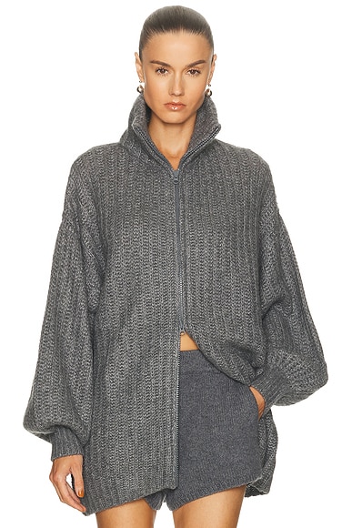Marly Zip Up Cardigan