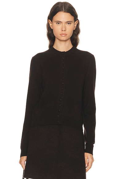 Lisa Yang Wilona Sweater in Dark Oak