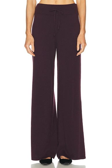 Lisa Yang Sofi Trouser in Mahogany