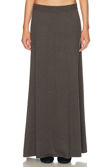 Lisa Yang Adrienne Skirt in Deep Walnut
