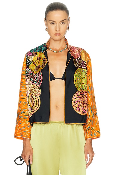 Jacket without Buttons
