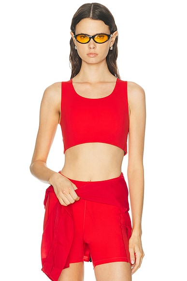 Literary Sport Maud Bra in Scarlet