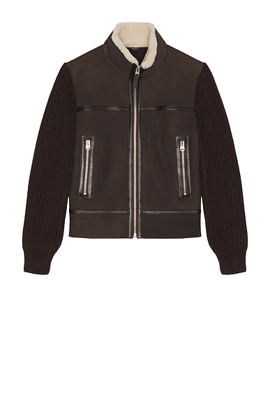 Jonathan Suede Full Zip Jacket
