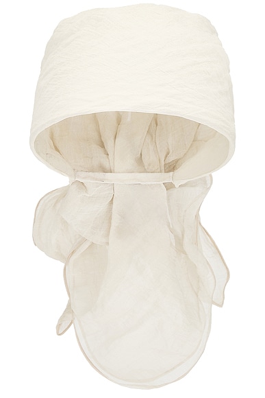 Magda Butrym Head Scarf in Beige