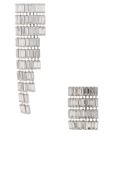 Magda Butrym Chandelier Earrings in Silver