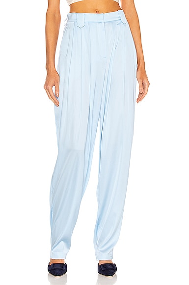 Tapered Silk Pant