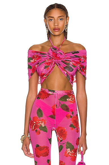 MAGDA BUTRYM 144725PINK 関税送料込 Magda Butrym トップ - Pink | FWRD