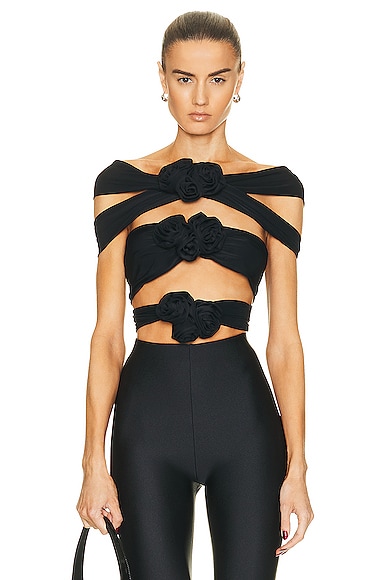 Strapless Strappy Top