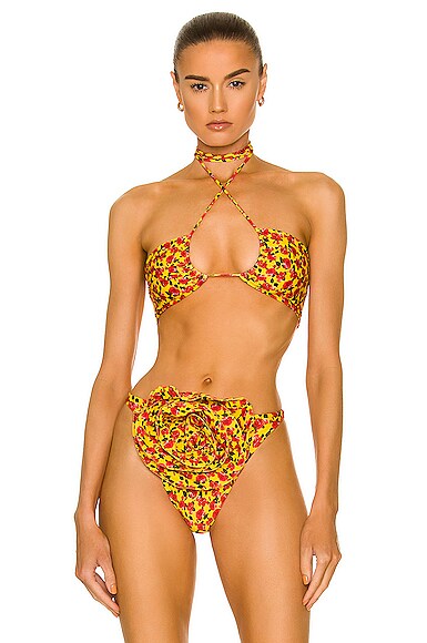 Floral Bikini Top