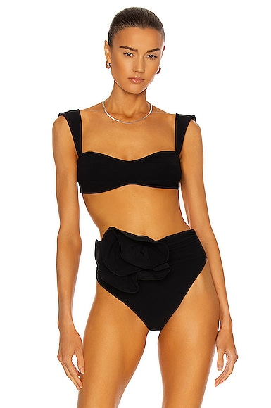 ワンピース水着 MAGDA BUTRYM Woman Swimsuit Black 801722 BLACK Magda Butrym One-piece Swimsuit | italist