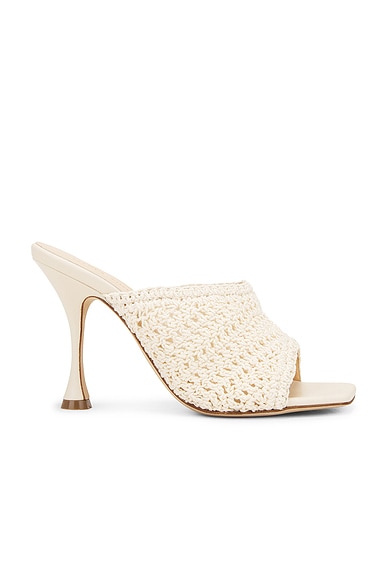 Magda Butrym Crochet Mule in Cream